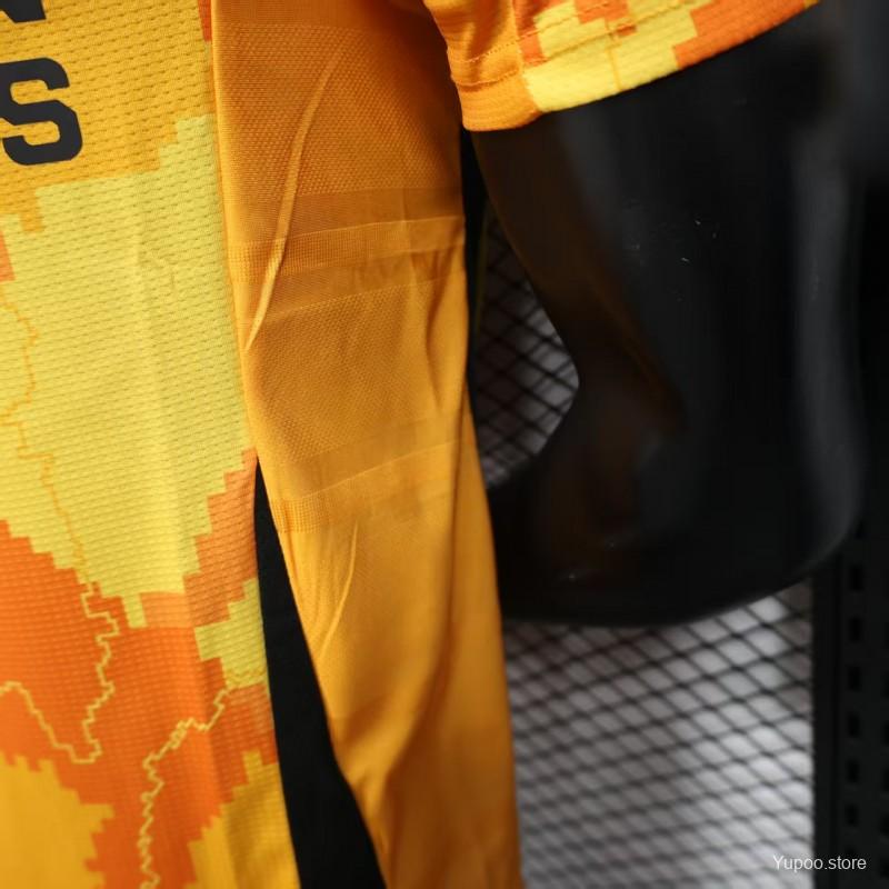 Camisola Paris FC 2025-26 Alternativa Amarela Versão Jogador