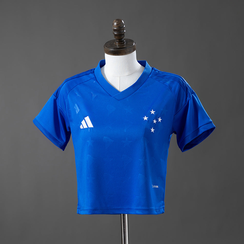 Crop Top Mulher Cruzeiro EC 2026-27 Principal