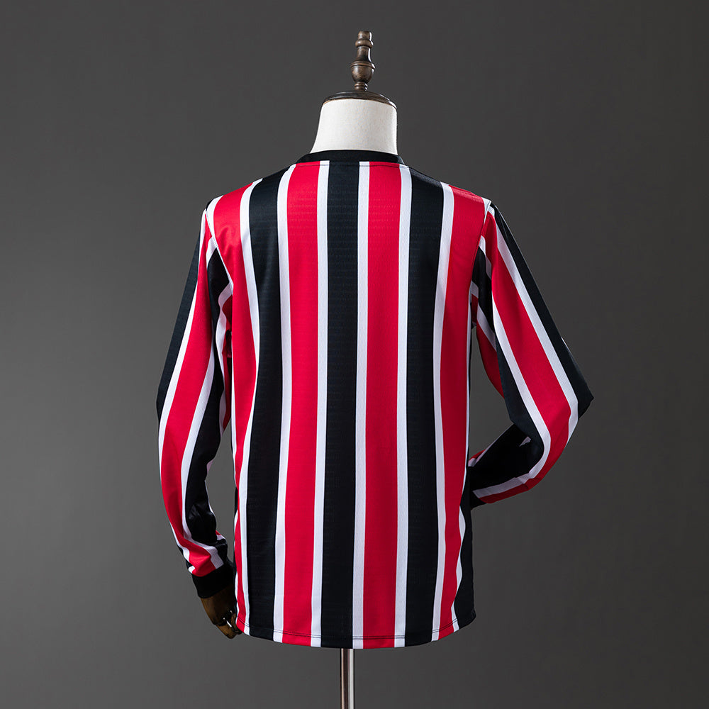 Camisola Manga Comprida São Paulo FC 2024-25 Alternativa Riscas Lisas Versão Adepto