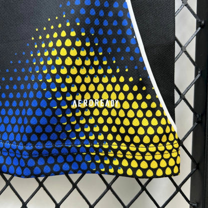 Camisola Leeds-U 2025-26 Alternativa Azul Escura Versão Adepto