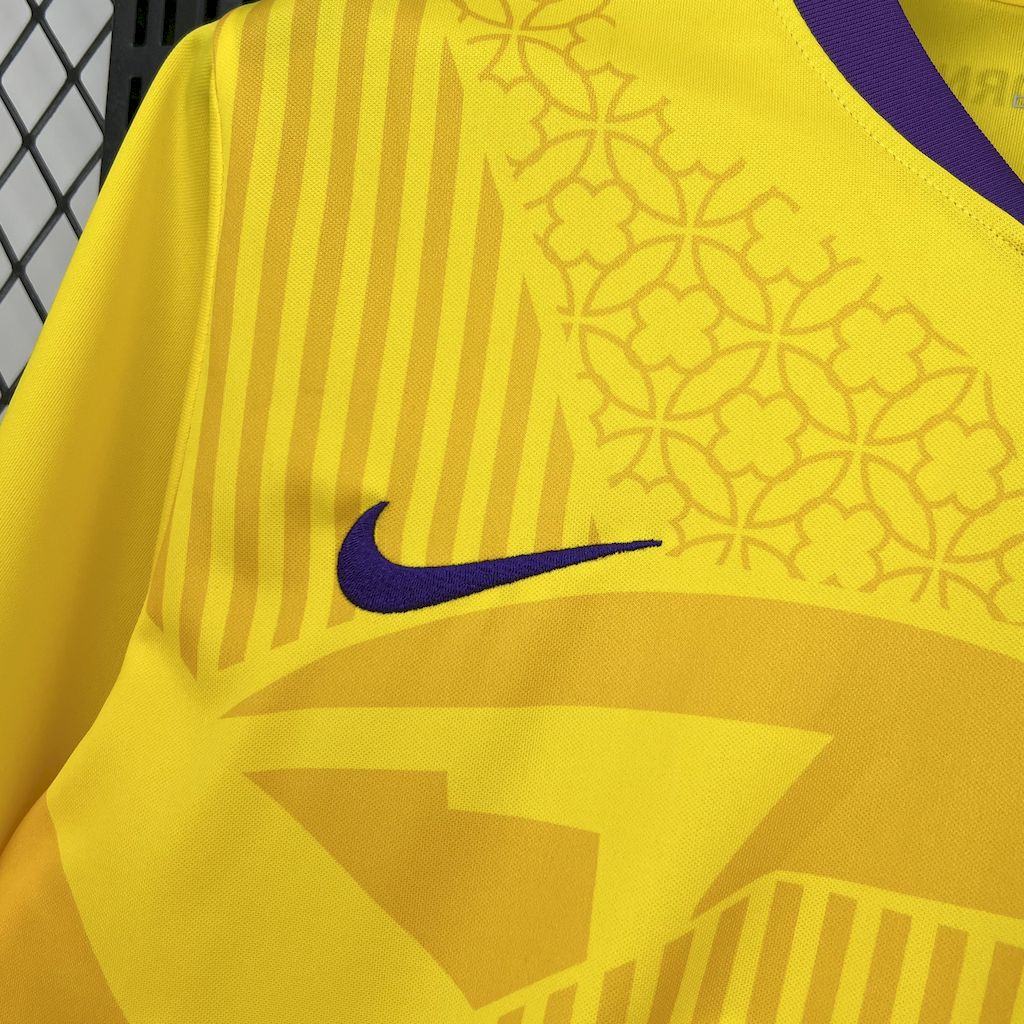 Camisola Toulouse 2024-25 Alternativa Amarela Versão Adepto