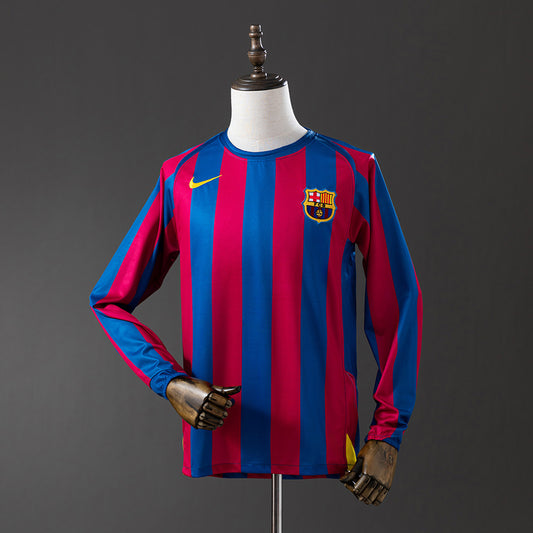 Camisola Manga Comprida FC Barcelona 2005-06 Principal