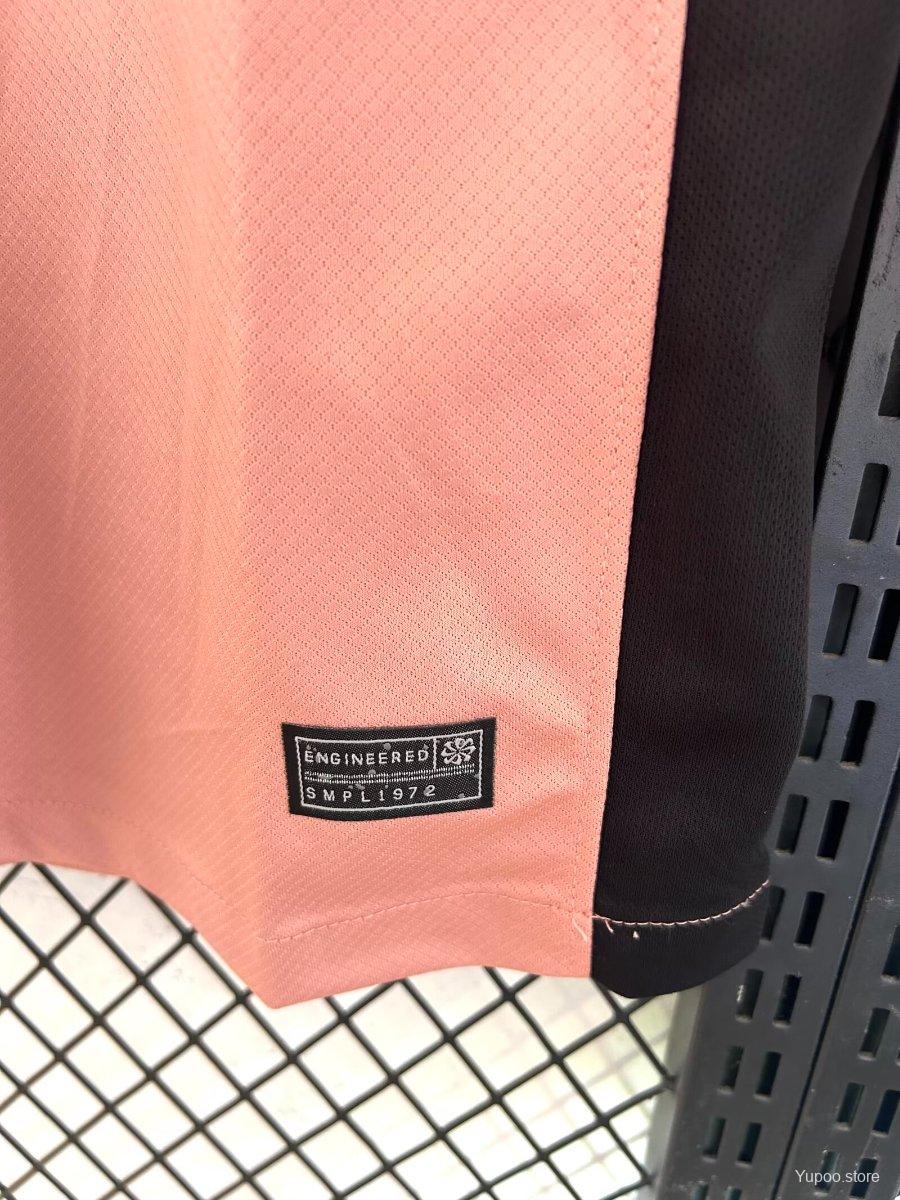 Camisola Manga Comprida FC Paris Saint-Germain 2024-25 Alternativa Laranja Versão Adepto