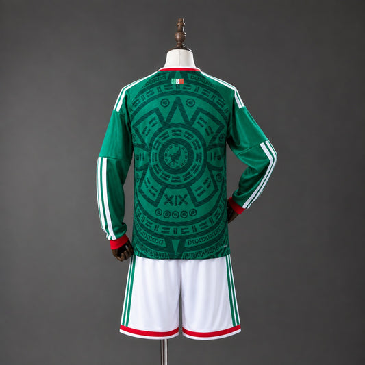 Kit Criança Manga Comprida Mexico 2026 Principal