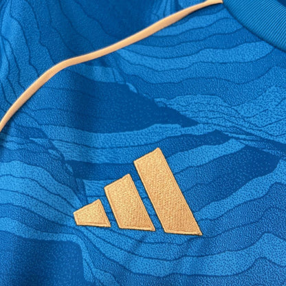 Camisola Cruzeiro EC 2025-26 Alternativa Azul Versão Adepto