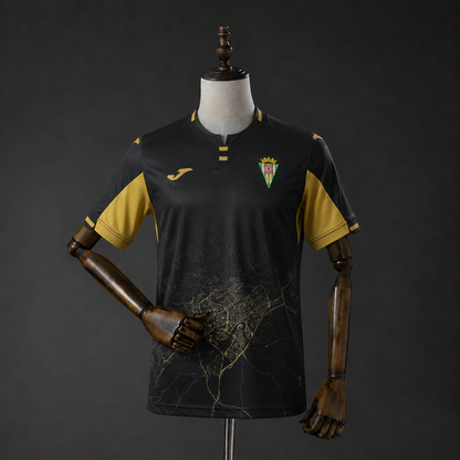 Camisola Cordoba CF 2026-27 Alternativa Preta Versão Adepto