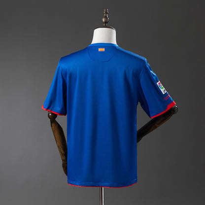 Camisola Atletico Madrid 2010-11 Alternativa Azul Versão Adepto
