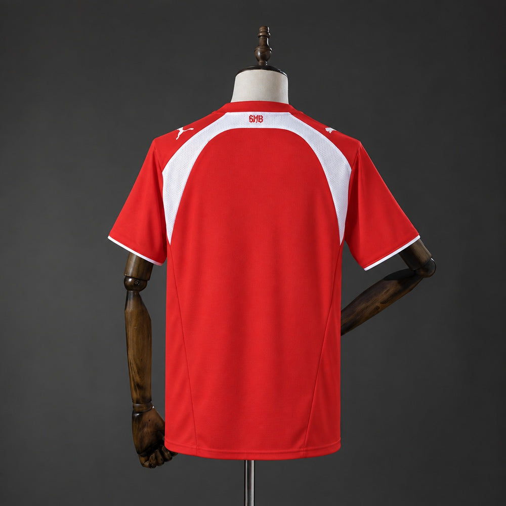 Camisola VfB Estugarda 2006-07 Alternativa Vermelha Versão Adepto