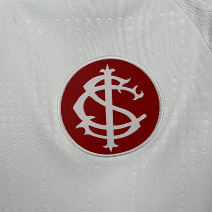 Camisola SC Internacional 2025-26 Alternativa Branca Lisa Versão Adepto