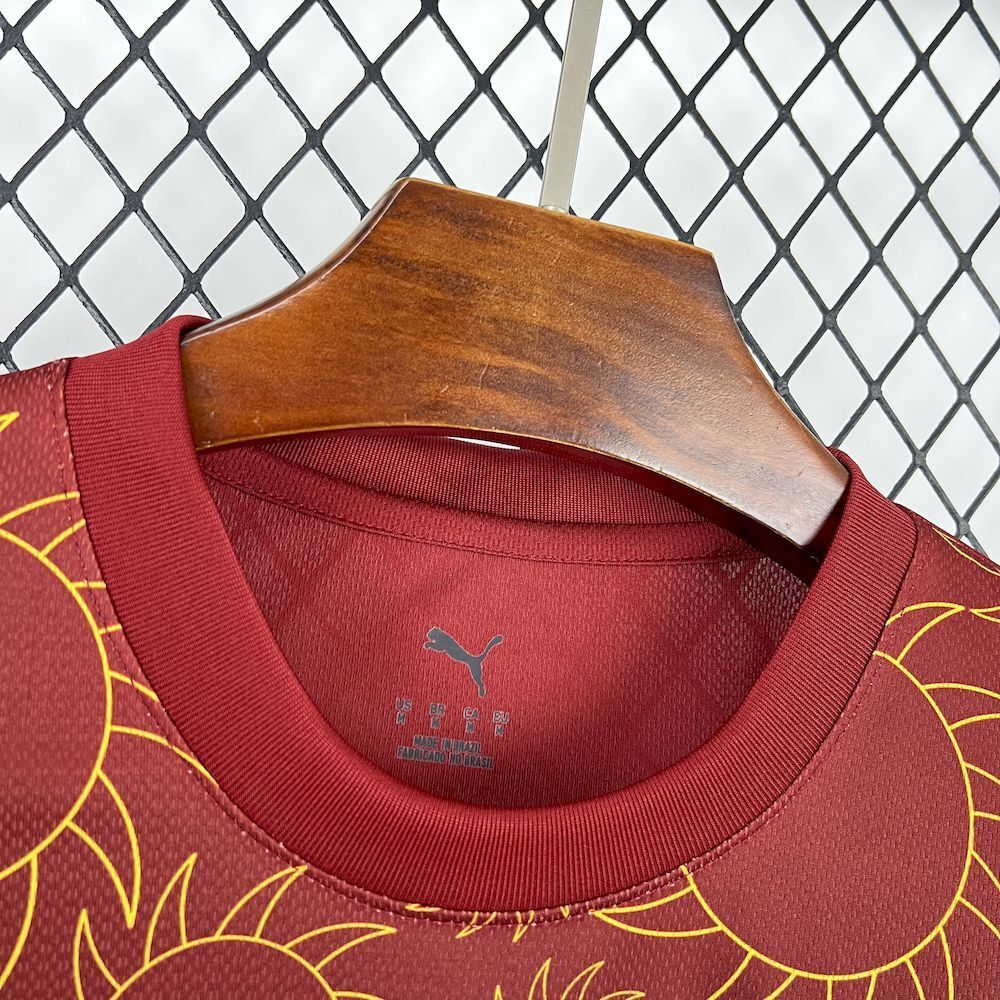 Camisola EC Bahia 2025-26 Alternativa Vermelha Lisa Versão Adepto