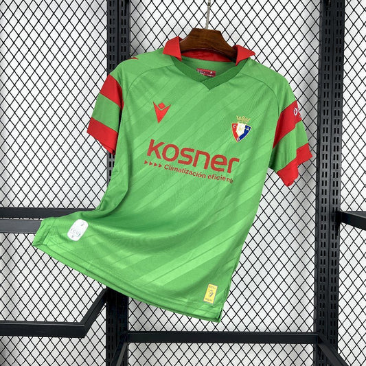 Camisola CA Osasuna 2025-26 Alternativa Verde Versão Adepto