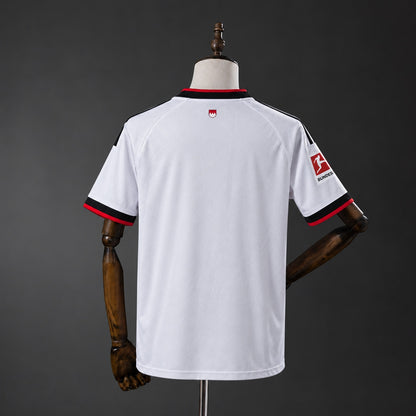 Camisola 1.FC Nuremberg 2026-27 Alternativa Branca Versão Adepto