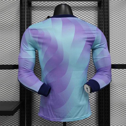 Camisola Manga Comprida ARS 2024-25 Alternativa Azul Versão Jogador