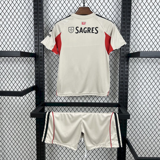 Kit Criança SLB 2025-26 Alternativo Beje