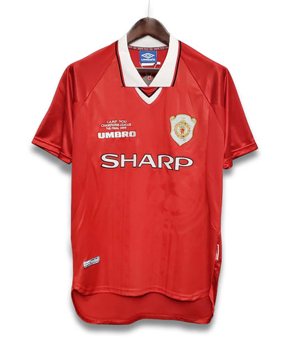 Camisola M-United 1999-00 Principal Final UCL