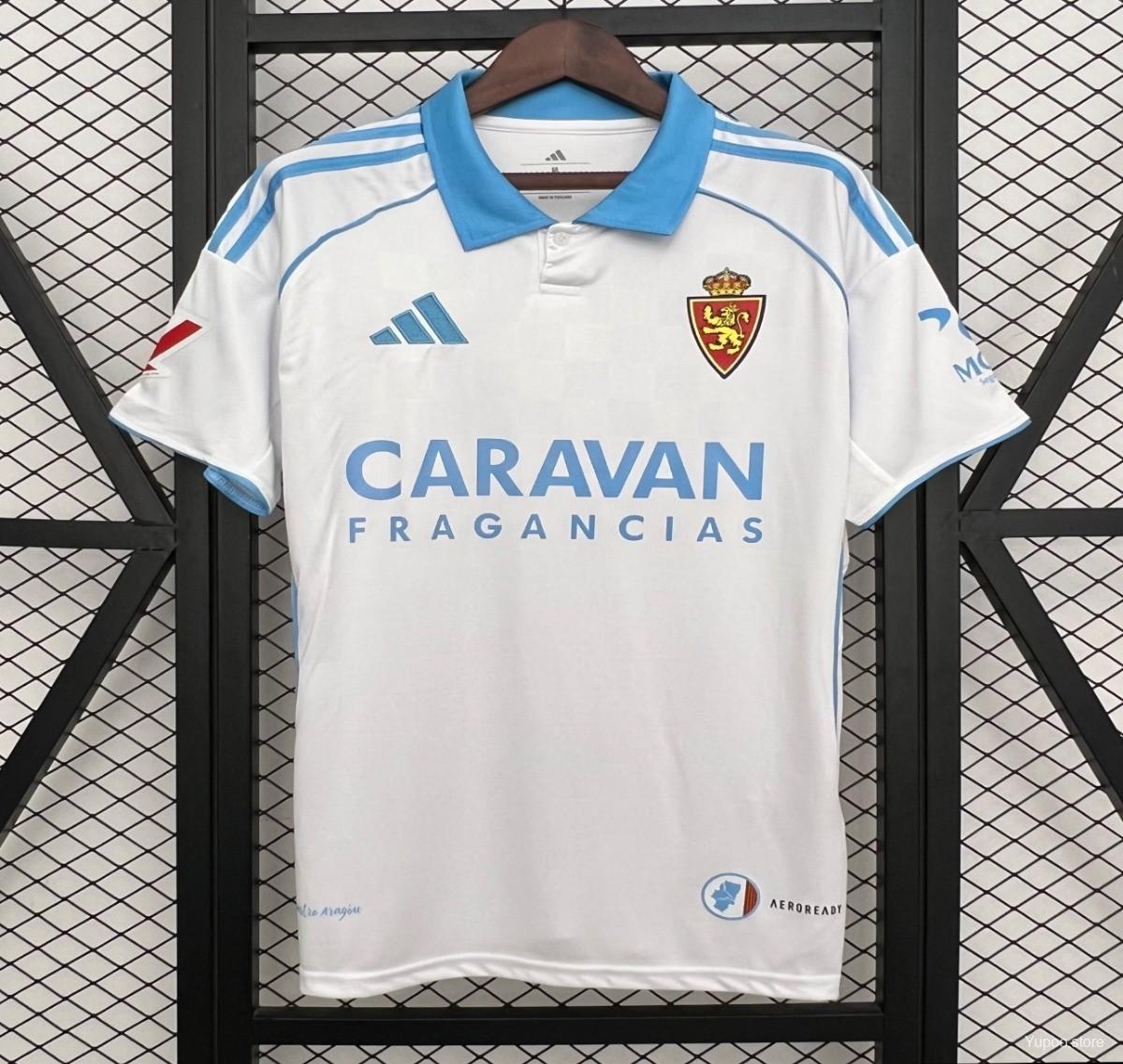 Camisola Real Saragoça 2025-26 Principal Versão Adepto