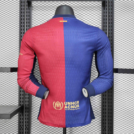 Camisola Manga Comprida FC Barcelona 2024-25 Edição Coldplay Versão Jogador