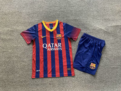 Kit Criança FC Barcelona 2013-14 Principal