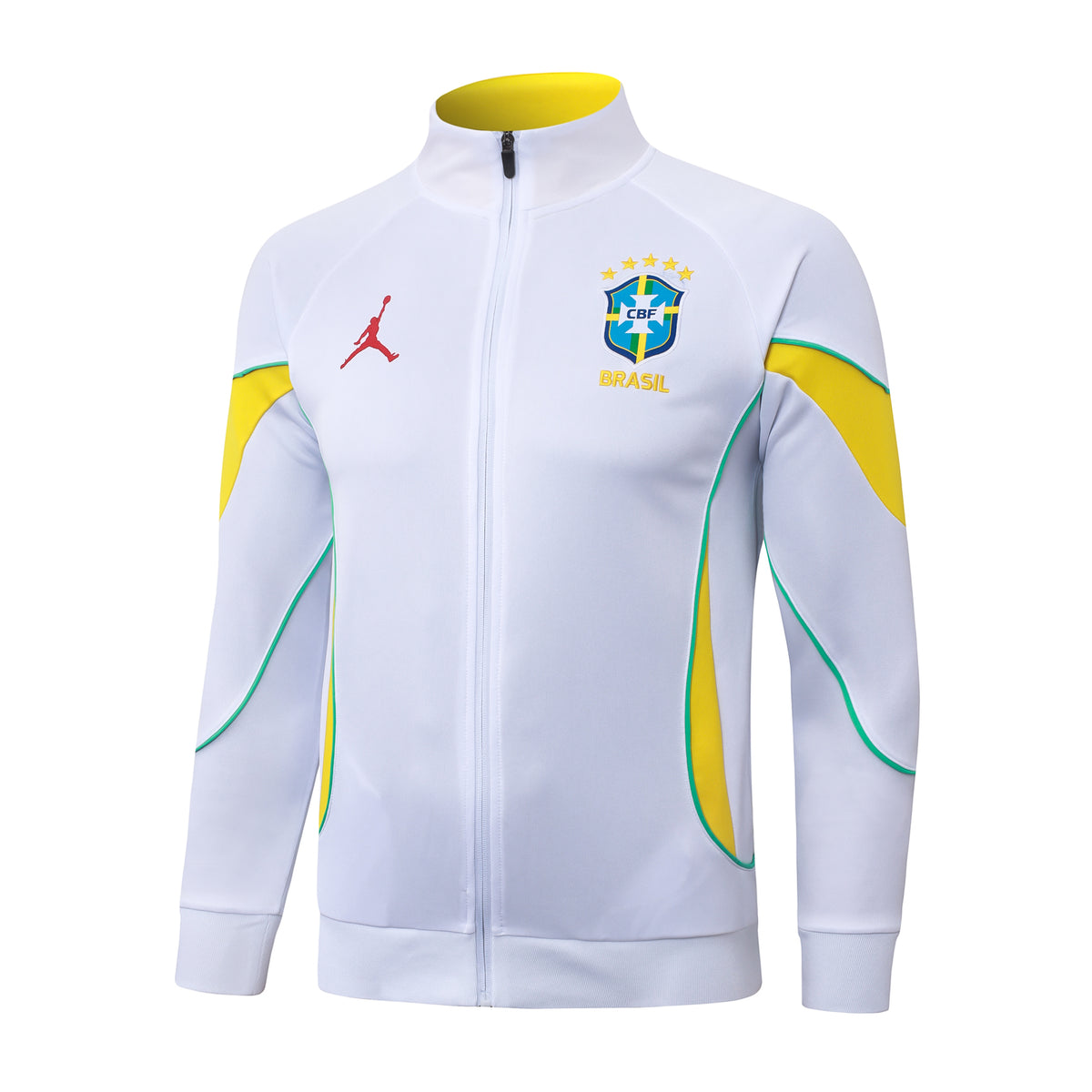 Fato de Treino Brasil 2026 - Casaco sem Capuz