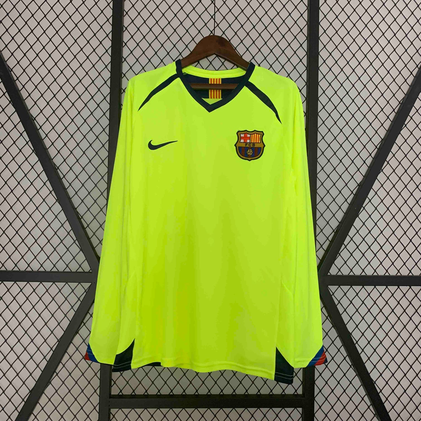 Camisola Manga Comprida FC Barcelona 2005-06 Alternativa