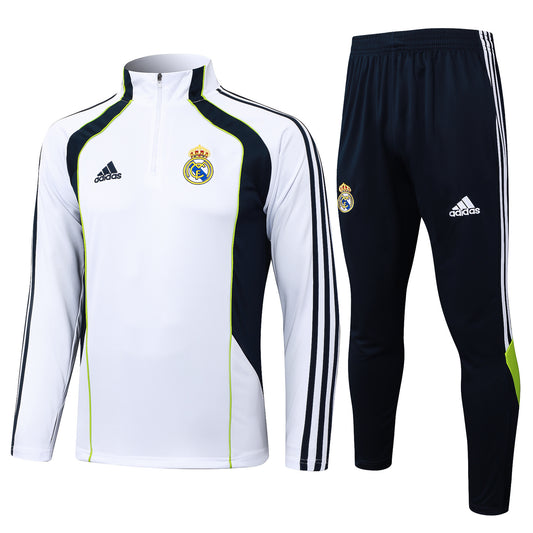Fato de Treino Real Madrid CF 2025-26 - Camisola com Fecho