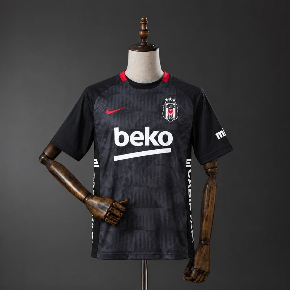 Camisola Besiktas JK 2026-27 Alternativa Preta Versão Adepto