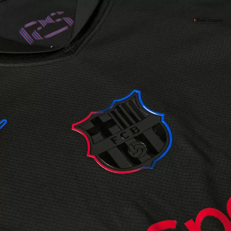 Camisola FC Barcelona 2024-25 Alternativa Preta Versão Adepto RAPHINHA #11