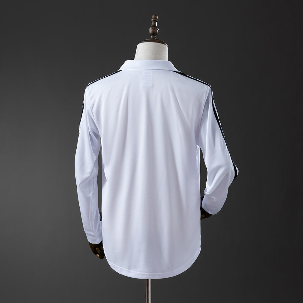 Camisola Manga Comprida Real Madrid 2002-03 Principal UCL