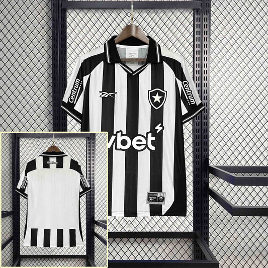 Camisola Botafogo-RJ 2025-26 Principal Versão Adepto Todos Patrocinadores