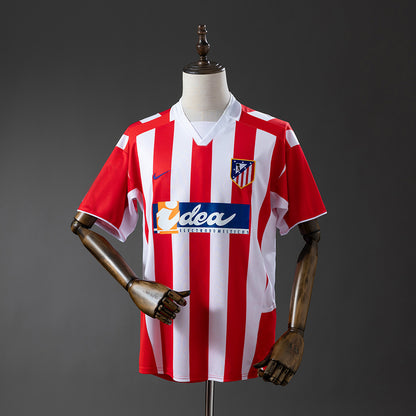 Camisola Atletico Madrid 2002-03 Principal Versão Adepto