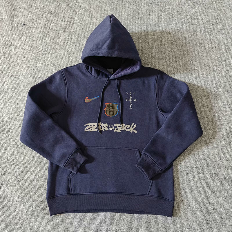 Sweat FC Barcelona 2025-26 Travis Scott Azul