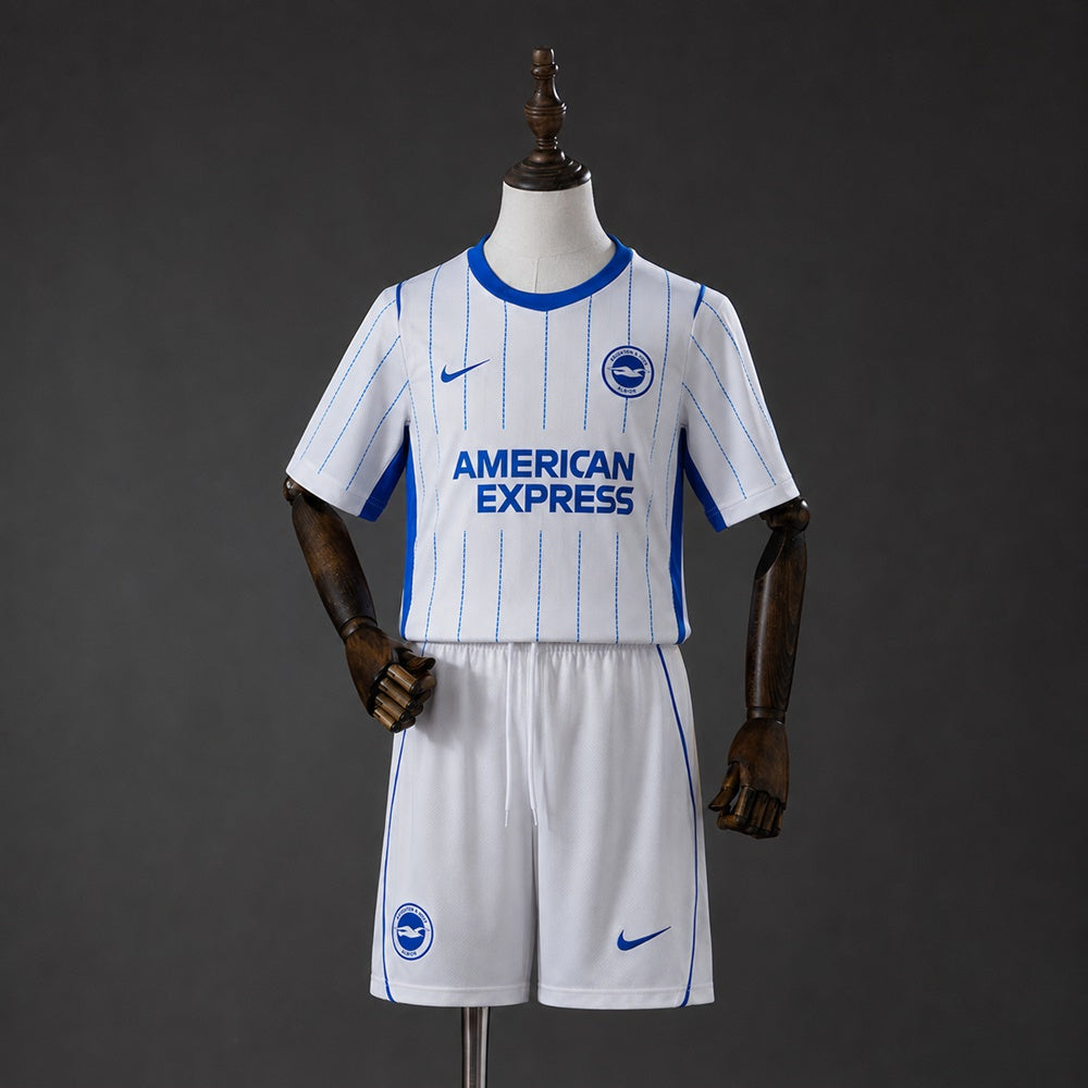 Kit Criança BRIGH 2026-27 Alternativo Branco