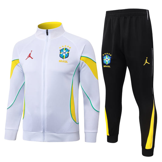 Fato de Treino Brasil 2026 - Casaco sem Capuz