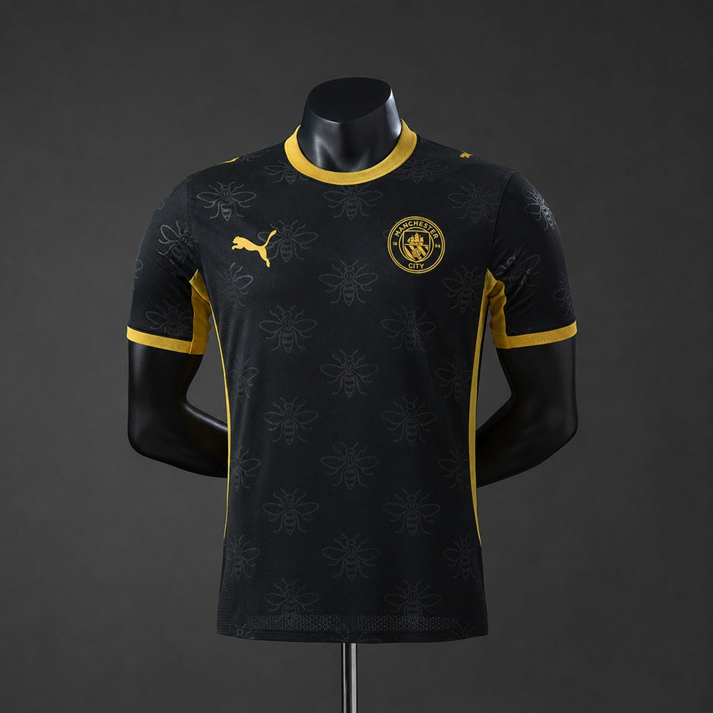 Camisola MCI 2026-27 Alternativa Preta Lisa Versão Jogador