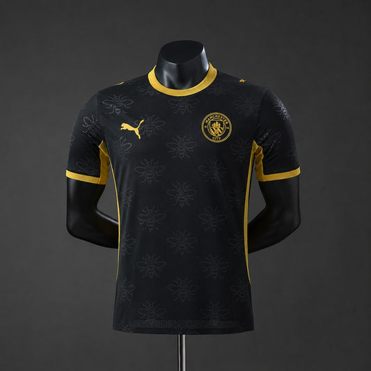 Camisola MCI 2026-27 Alternativa Preta Lisa Versão Jogador