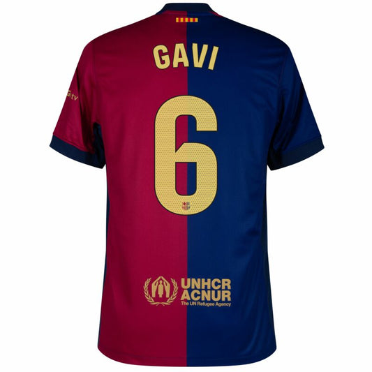 Camisola FC Barcelona 2024-25 Principal Versão Adepto GAVI #6