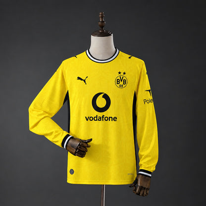 Camisola Manga Comprida Borussia Dortmund 2026-27 Principal Versão Adepto