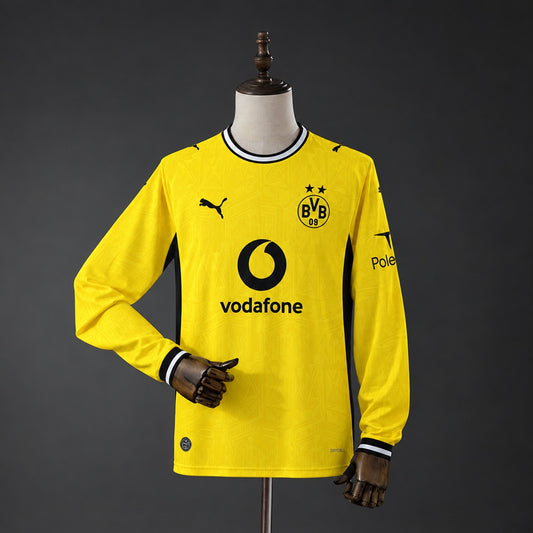 Camisola Manga Comprida Borussia Dortmund 2026-27 Principal Versão Adepto