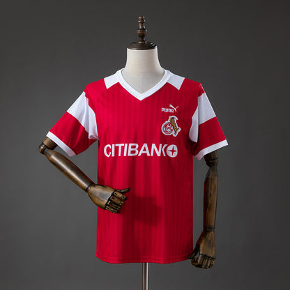 Camisola 1.FC Koln 1992-93 Alternativa Vermelha Versão Adepto
