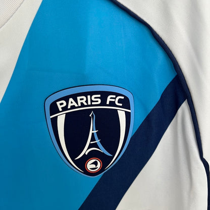 Camisola Paris FC 2025-26 Alternativa Branca Versão Adepto