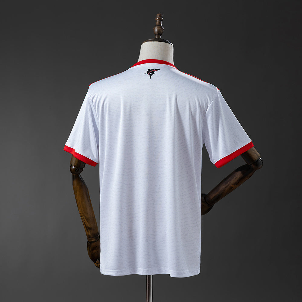 Camisola Cabo Verde 2024 Alternativa Branca Versão Adepto (Entrega imediata)