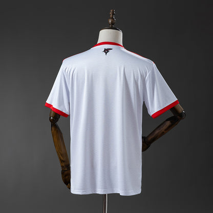 Camisola Cabo Verde 2024 Alternativa Branca Versão Adepto