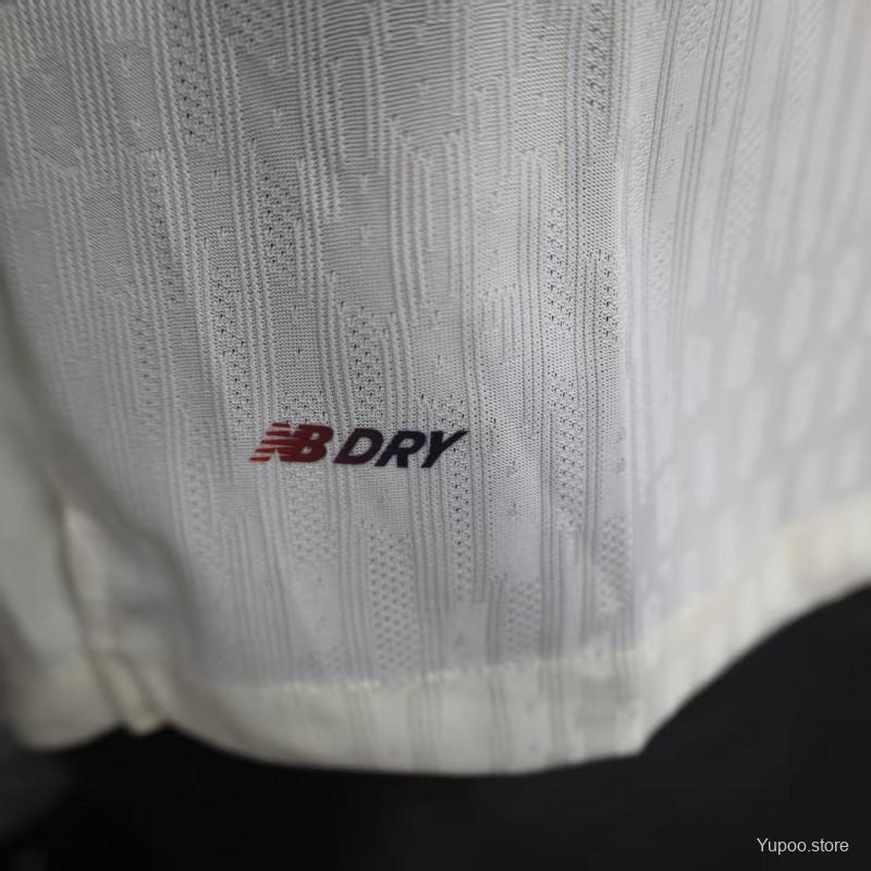 Camisola LOSC Lille 2025-26 Alternativa Branca Versão Jogador