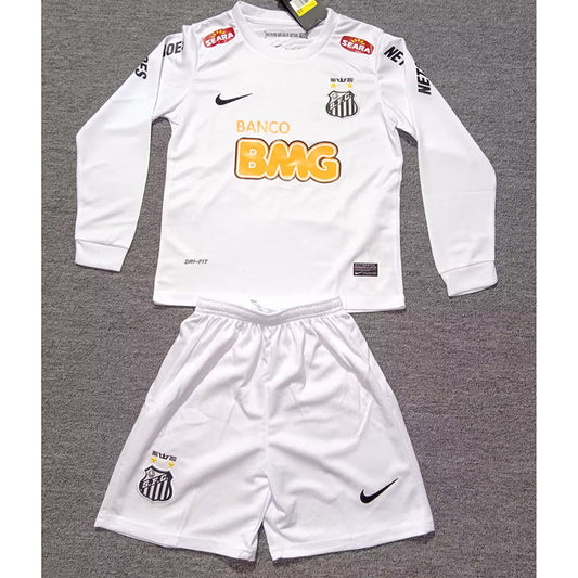 Kit Criança Manga Comprida Santos FC 2011-12 Principal