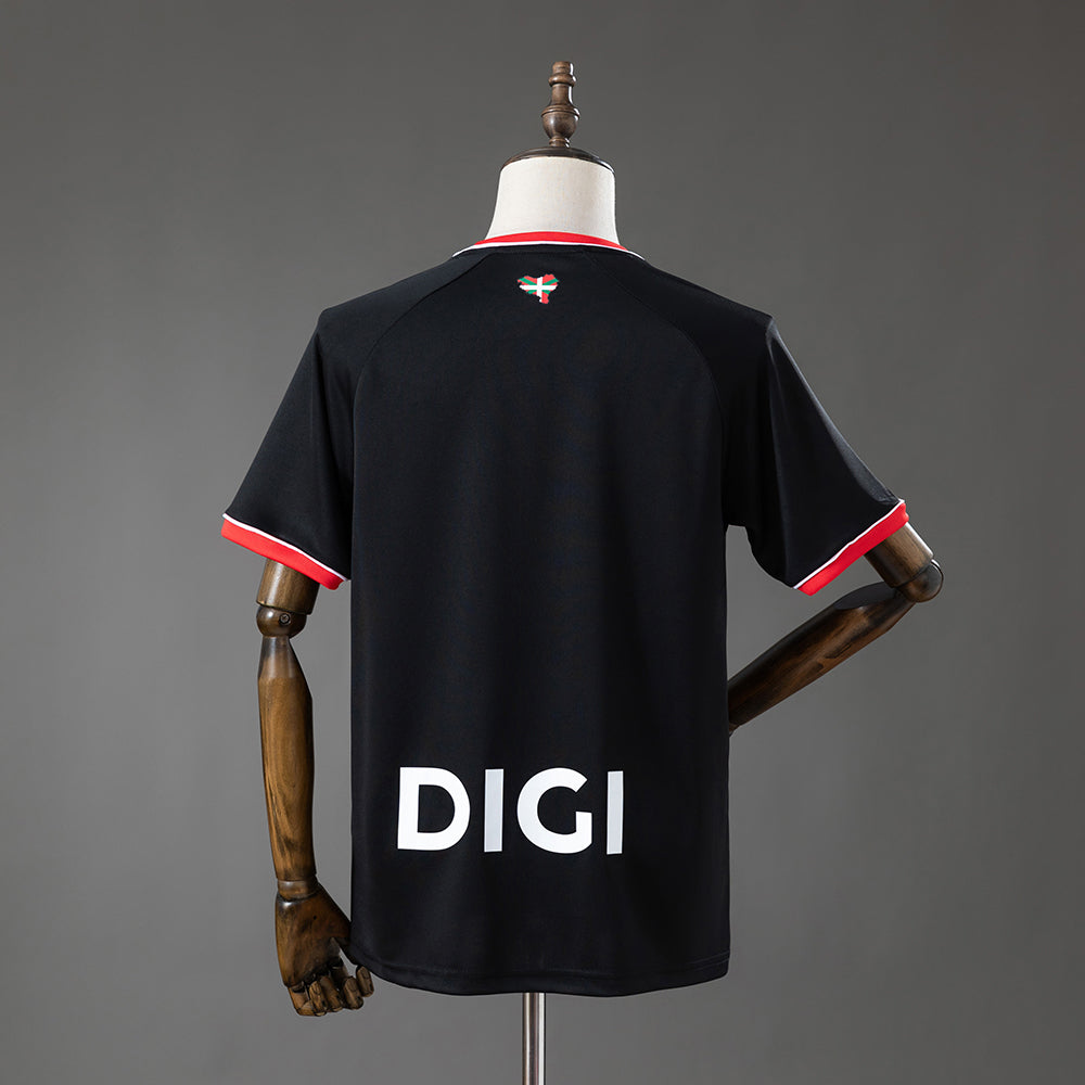 Camisola Athletic Club Bilbao 2026-27 Alternativa Preta Versão Adepto