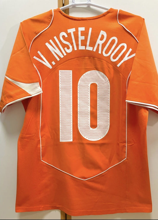 Camisola Paises Baixos 2004 Principal V.NISTELROOY #10