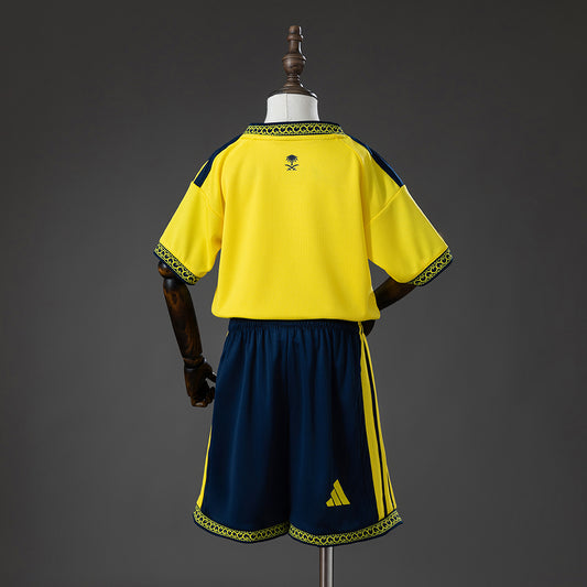 Kit Criança Al-Nassr FC 2026-27 Principal
