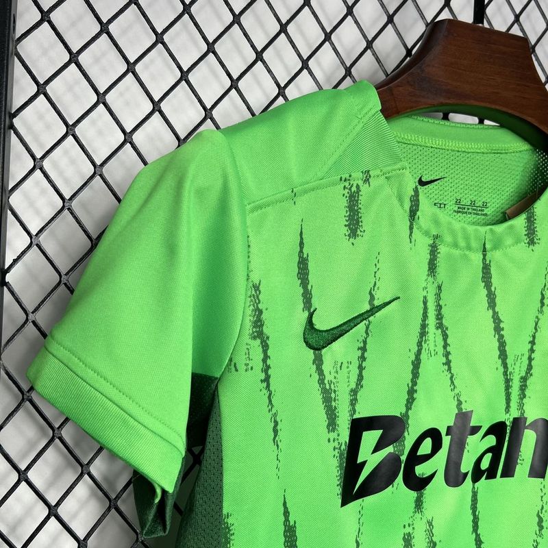Kit Criança SCP 2024-25 Alternativo Verde