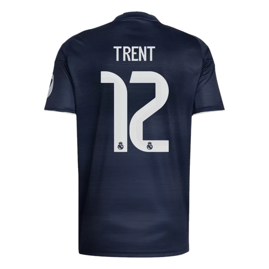Camisola Real Madrid CF 2025-26 Alternativa Azul Escura Versão Adepto TRENT #12