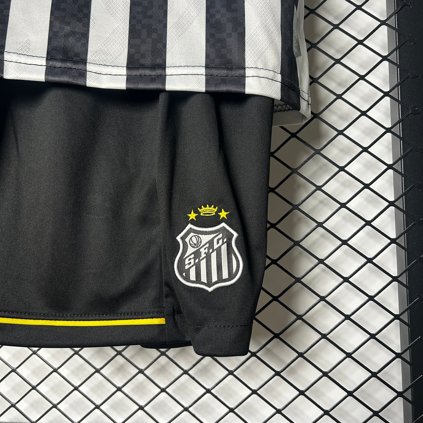 Kit Criança Santos FC 2025-26 Alternativo